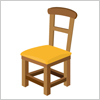 木製の椅子のイラスト　イラレ/ベクトルデータ【無料配布】