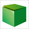 緑色の開きかけの箱　イラレ・ベクトルデータ【無料配布】