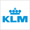 KLMオランダ航空のロゴ