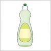 台所洗剤のイラスト素材