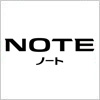 ノート（NOTE）のロゴマーク