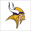 ミネソタ・バイキングス（Minnesota Vikings）のロゴマーク