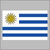 ウルグアイの国旗パスデータ