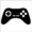 ゲームコントローラーのアイコンイラスト