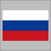 白・青・赤の組み合わせからなるロシアの国旗