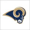 ロサンゼルス・ラムズ（Los Angeles Rams）のロゴマーク