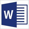 マイクロソフト・ワード（Microsoft Word）のロゴマーク
