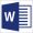 マイクロソフト・ワード（Microsoft Word）のロゴマーク