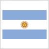 アルゼンチンの国旗パスデータ