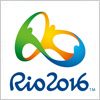 ブラジル、リオデジャネイロオリンピックのロゴマーク