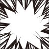 アニメ風の爆発