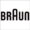 電気シェーバーや電動歯ブラシで有名なブラウン（Braun）のロゴマーク