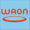 電子マネー、WAON（ワオン）のロゴアイコン