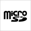 microSD / microSDHC / microSDXCカードの規格を表すロゴマーク