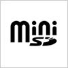 miniSD / miniSDHCカードの規格を表すロゴマーク