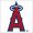 ロサンゼルス・エンゼルス・オブ・アナハイム（Los Angeles Angels of Anaheim）のロゴマーク