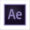 アフターエフェクト（After Effects）のアイコンロゴマーク