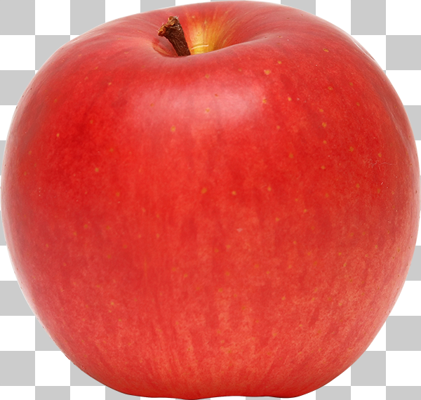 りんごの切り抜き透過画像
