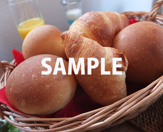 クロワッサン パンの盛り合わせ