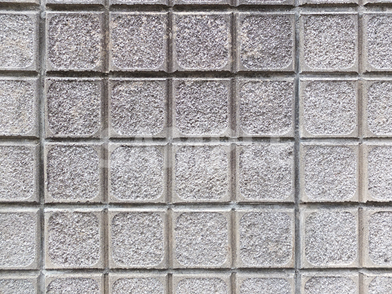 正方形のブロック塀のテクスチャー