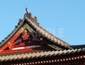 鶴岡八幡宮の瓦屋根