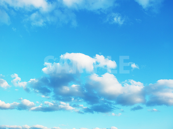 空と雲の写真