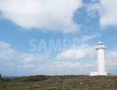 東平安名岬の灯台