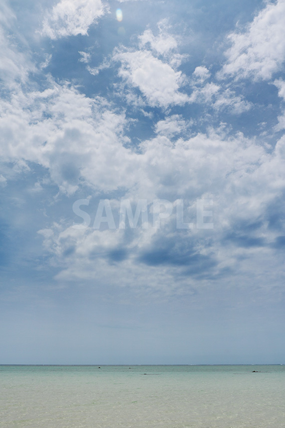 沖縄の海と空と雲