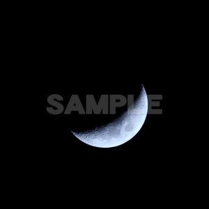 月の写真　正午月齢(4.7)月の写真,夜空,moon,Month,Canon,EOS Kiss X5