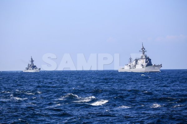 観艦式の写真「177あたご 172しまかぜ」観艦式,護衛艦,日本,海
