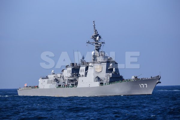観艦式の写真「177あたご」観艦式,護衛艦,日本,海
