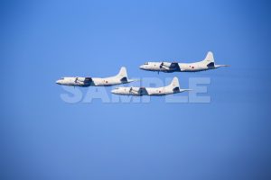 観艦式の写真「P-3C」観艦式,飛行機,航空機,青空,無料の写真