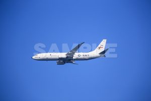 観艦式の写真「アメリカ P-8A (ポセイドン)」観艦式,飛行機,航空機,青空,無料の写真