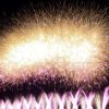 市川市民納涼花火大会･オープニング5秒間に1,000発打ち！打ち上げ花火,江戸川花火大会,無料の写真
