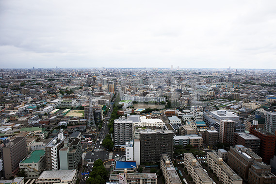 タワーホール船堀 展望台(2)からの写真・フォト