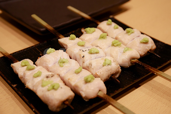 ササミ（焼鳥・串）の写真・フォト