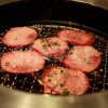 焼肉のタン塩の写真・フォト素材