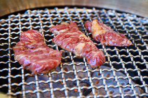 ハラミ（焼肉）の写真・フォト素材