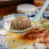 ラーメンの煮玉子の写真・フォト素材