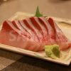 寒ブリの刺身の写真・フォト素材