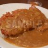 カツカレーの写真・フォト素材