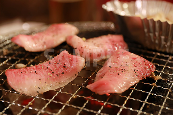 特上バラ(網・焼肉)の写真・フォト素材