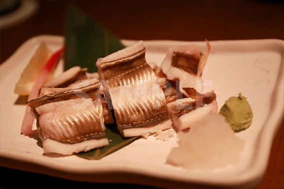 穴子の白焼きの写真・フォト素材